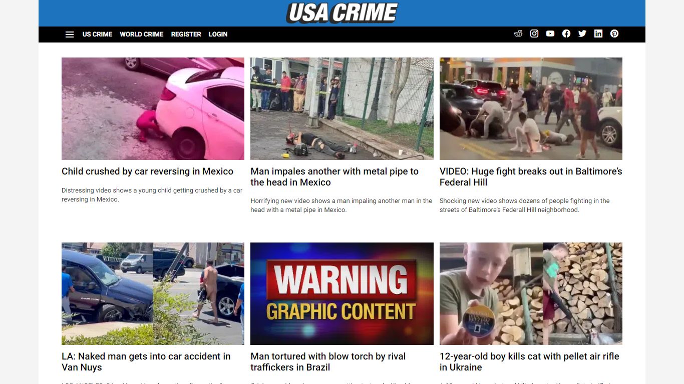 USA CRIME » Crime News and Videos